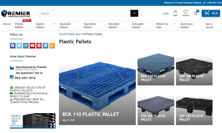 Multi Functional Plastic Pallets for Various Retail Applications